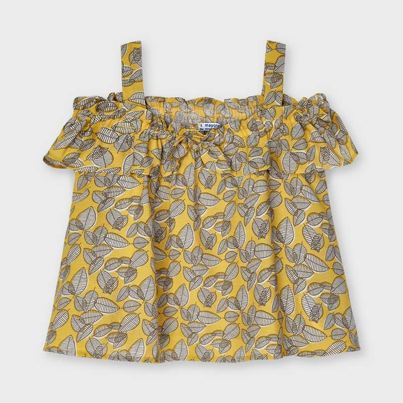 Patterned blouse girl mayoral