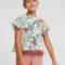 Patterned blouse girl ss22 mayoral
