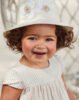 Raffia floral hat baby girl ss22 mayoral