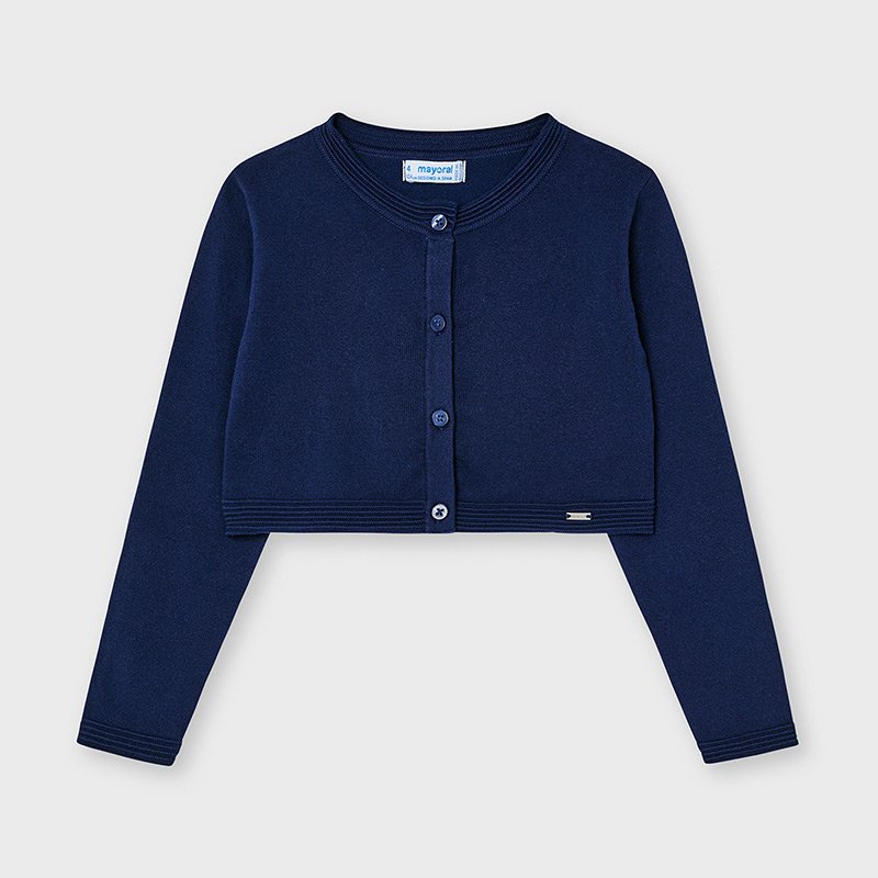 ECOFRIENDS basic knit cardigan girl mayoral