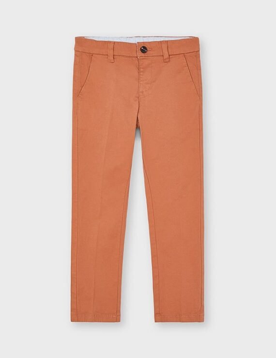 Twill chino long trousers boy mayoral