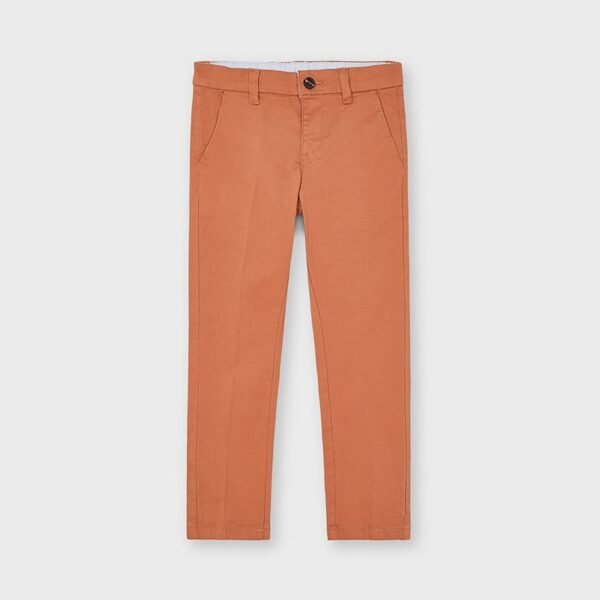 Twill chino long trousers boy mayoral