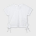 ECOFRIENDS short sleeve T-shirt with embroideries girl