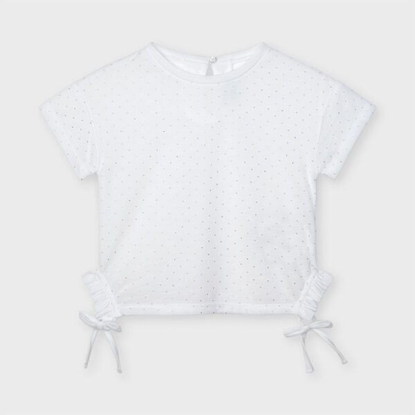 ECOFRIENDS short sleeve T-shirt with embroideries girl
