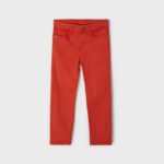 Slim fit twill long trousers boy mayoral ss22