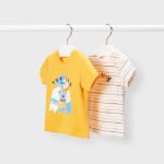 ECOFRIENDS 2 piece set short sleeve T-shirts baby boy