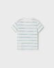 Short sleeve stripes T-shirt baby boy mayoral ss22