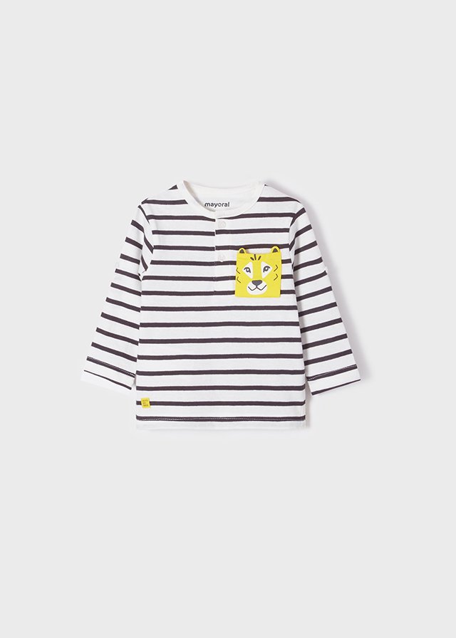 ECOFRIENDS long sleeve stripes T-shirt baby boy mayoral ss22