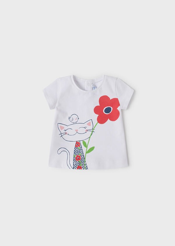 ECOFRIENDS short sleeve T-shirt baby girl mayoral ss22