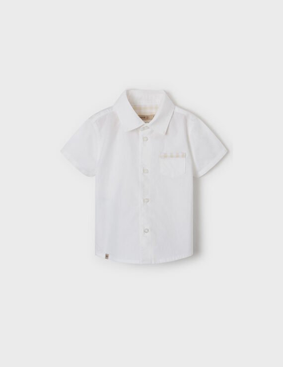 Short sleeve dressy shirt baby boy mayoral ss22