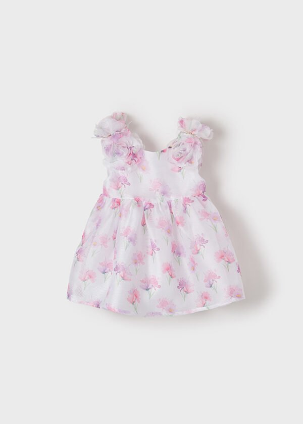 Patterned dress baby girl mayoral 22