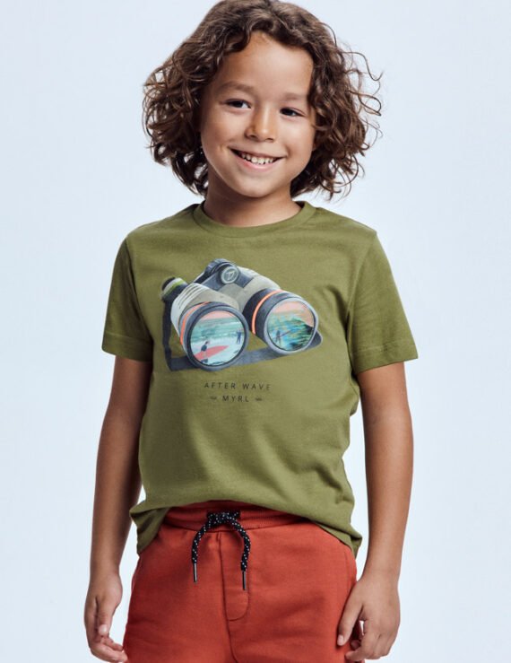 ECOFRIENDS PLAY WITH 3D short sleeve t-shirt boy mayoral ss22
