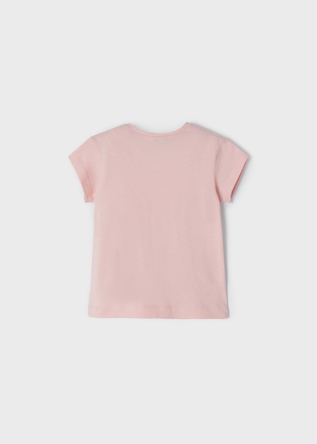 ECOFRIENDS short sleeve T-shirt with embroideries girl mayoral