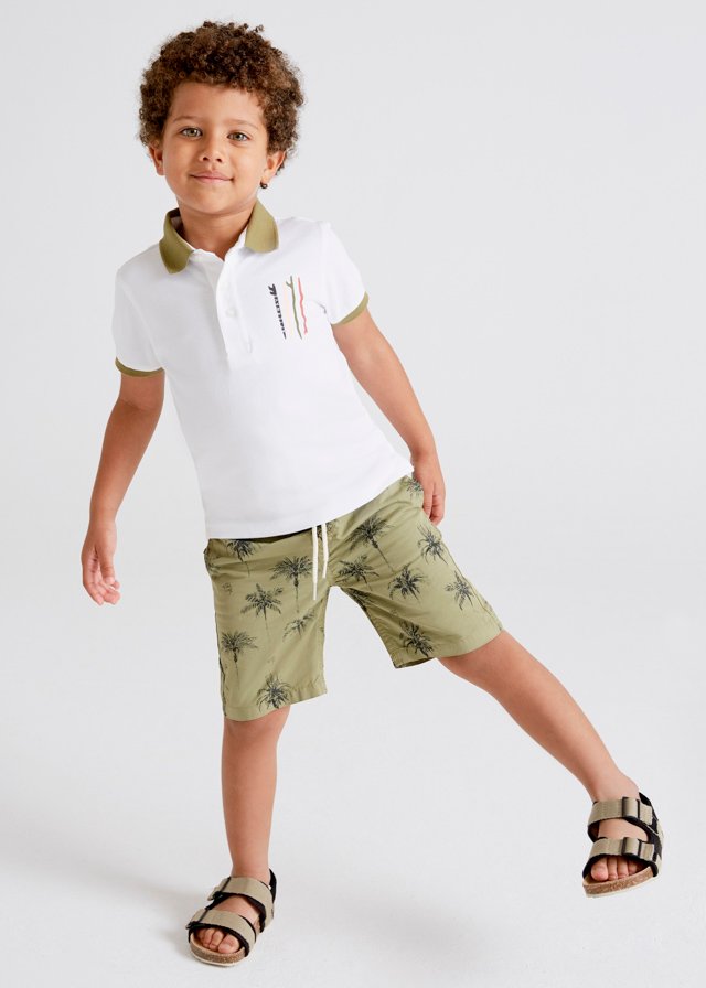 Patterned shorts boy mayoral ss22