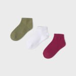 ECOFRIENDS set of 3 basic socks girl