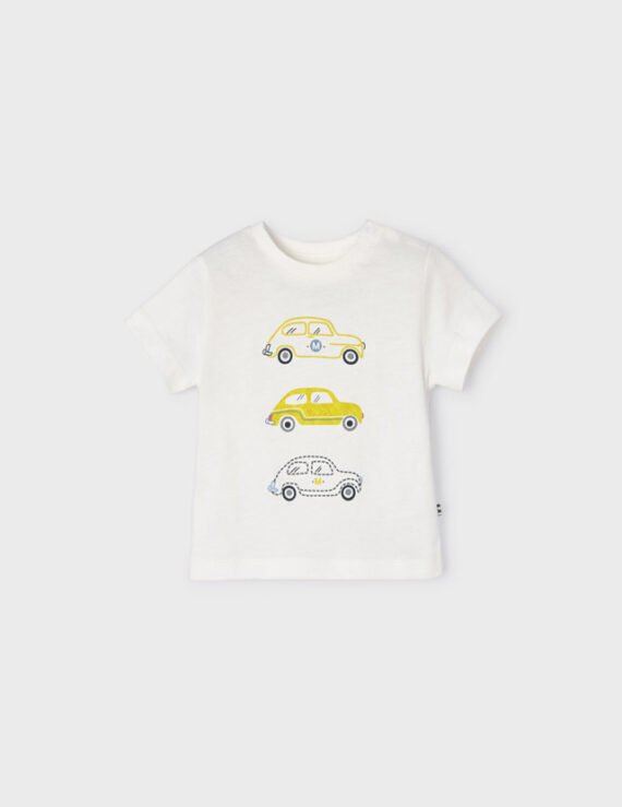 ECOFRIENDS short sleeve cars t-shirt baby boy mayoral ss22