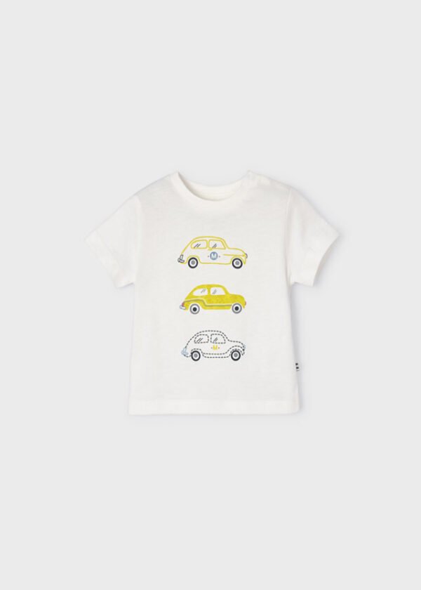 ECOFRIENDS short sleeve cars t-shirt baby boy mayoral ss22