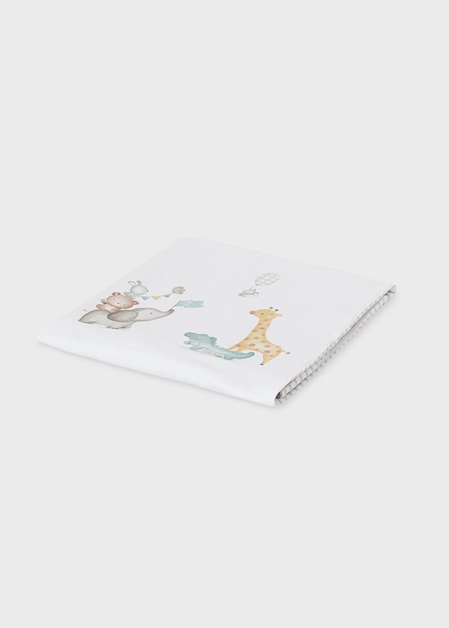 ECOFRIENDS animal baby blanket baby mayoral ss22