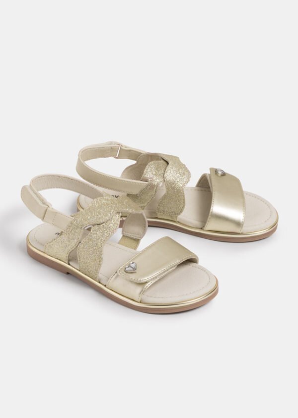 Shiny bands sandals girl mayoral ss22