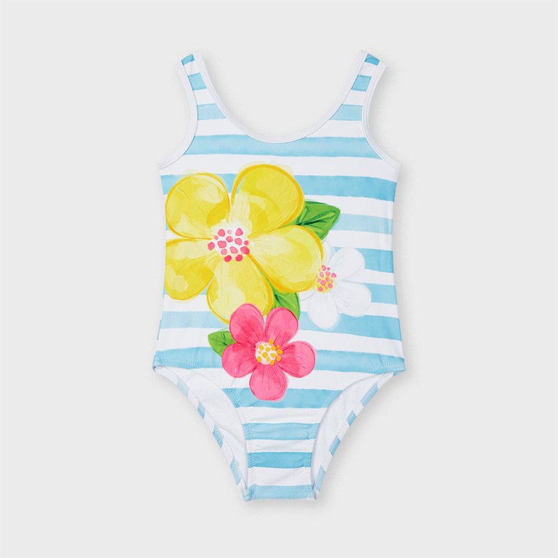 Patterned swimsuit girl mayoral