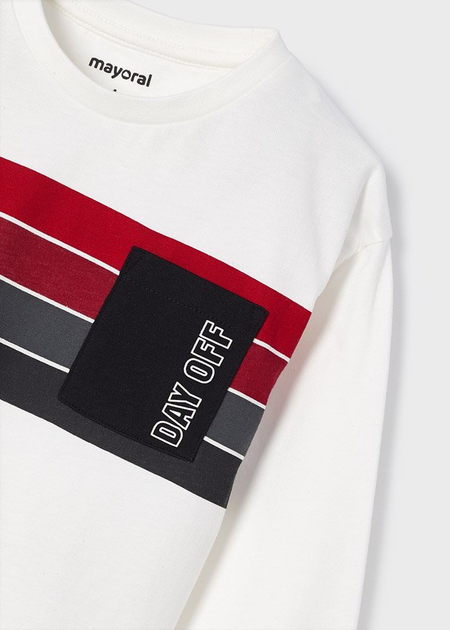 ECOFRIENDS long sleeve stripes T-shirt boy