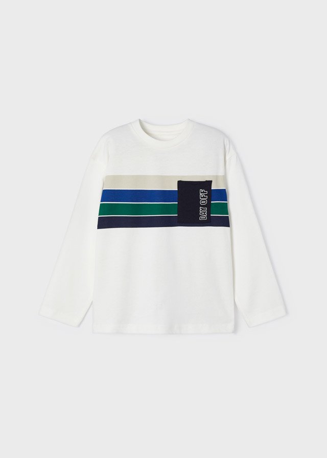 ECOFRIENDS long sleeve stripes T-shirt boy
