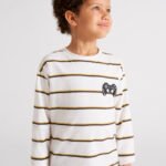 ECOFRIENDS long sleeve stripes T-shirt boy