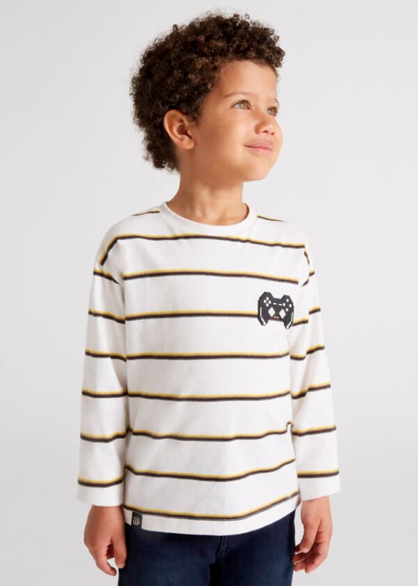 ECOFRIENDS long sleeve stripes T-shirt boy