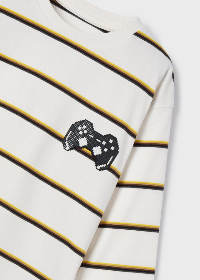 ECOFRIENDS long sleeve stripes T-shirt boy