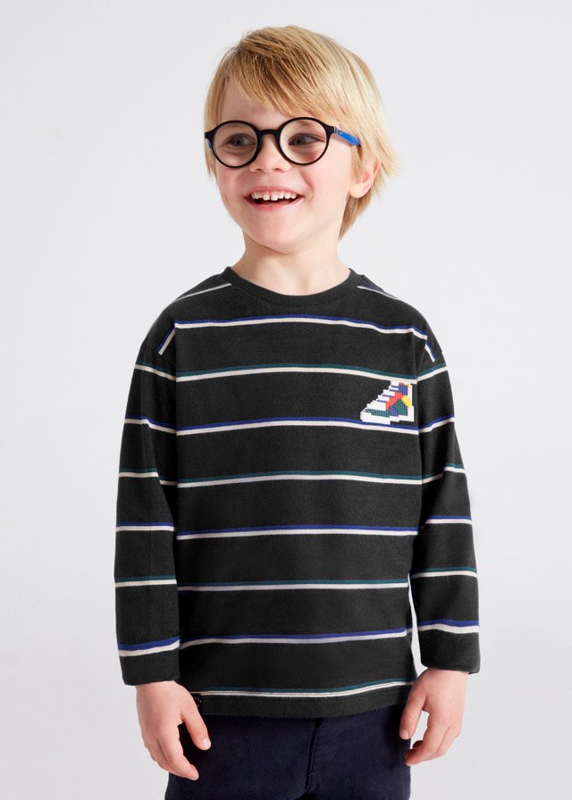 ECOFRIENDS long sleeve stripes T-shirt boy