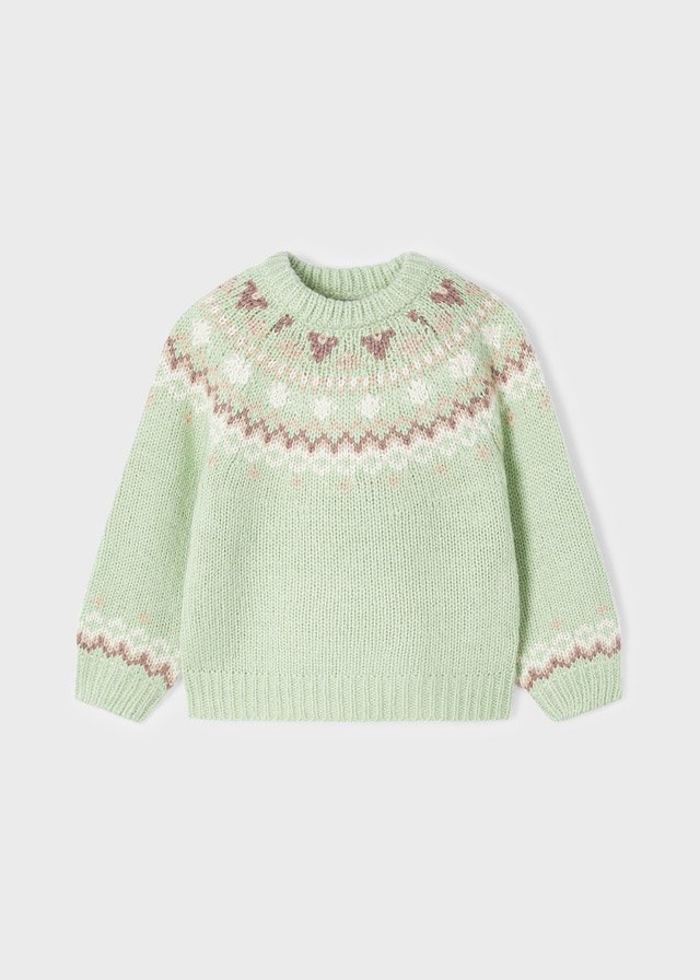 Jacquard jumper girl