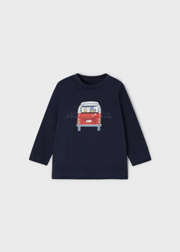 Long sleeve van T-shirt baby boy