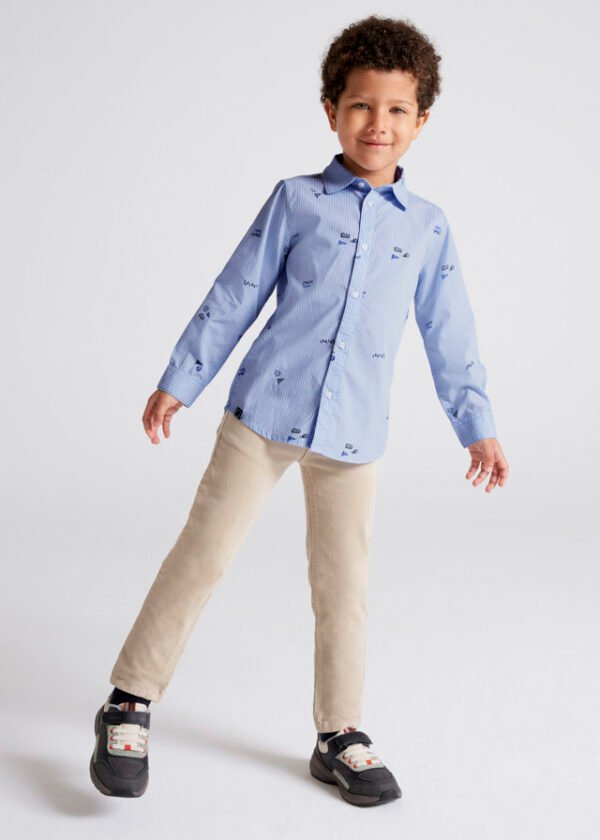 ECOFRIENDS slim fit corduroy trousers boy