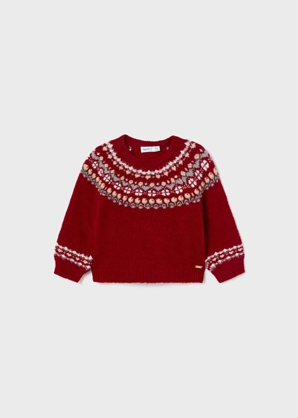 ECOFRIENDS jacquard jumper baby