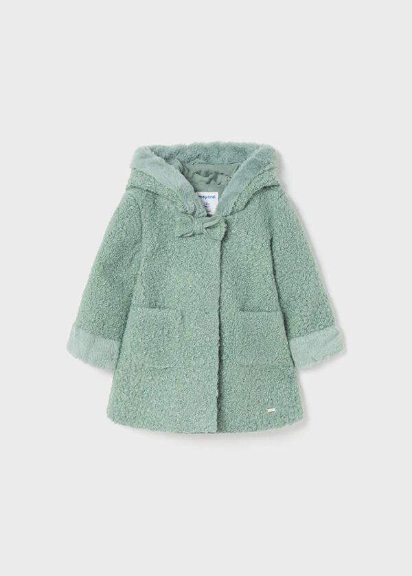 Ruffled coat baby
