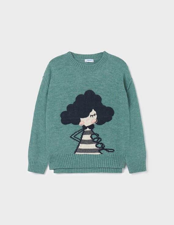 ECOFRIENDS knitted cardigan girl