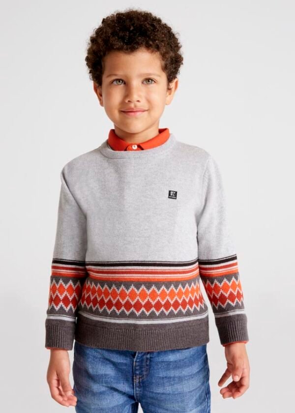 Jacquard jumper boy