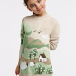 ECOFRIENDS fleece dress girl