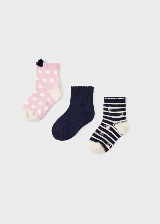 ECOFRIENDS pack of 3 socks baby