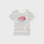 Sustainable cotton print T-shirt baby