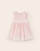 Embroidered organza dress baby
