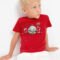 Sustainable cotton print T-shirt boy