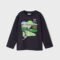 Sustainable cotton print long sleeve T-shirt boy