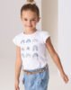 Sustainable cotton T-shirt girl