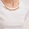 Top with gold chain