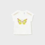 Sustainable cotton embroidered T-shirt baby