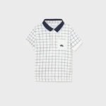Sustainable cotton print Polo shirt baby