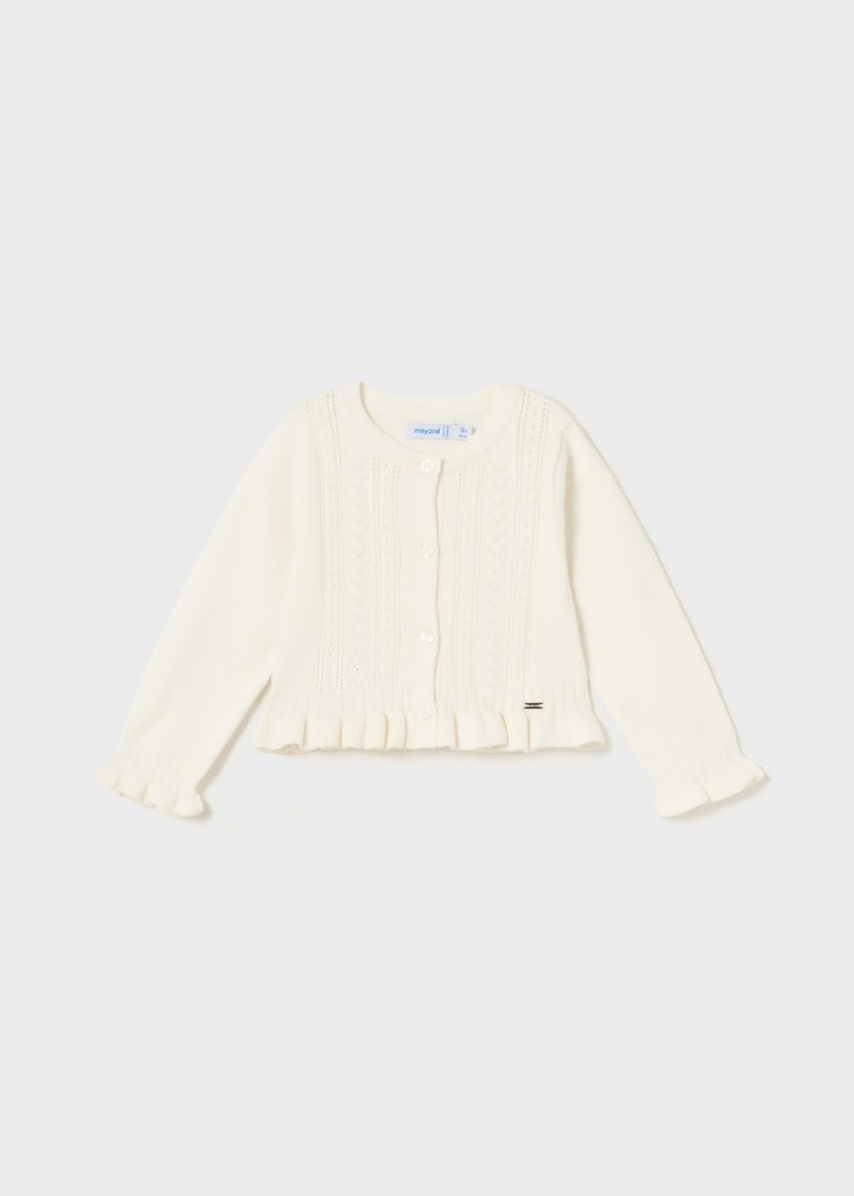 Sustainable cotton cardigan baby