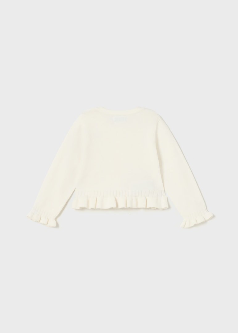 Sustainable cotton cardigan baby