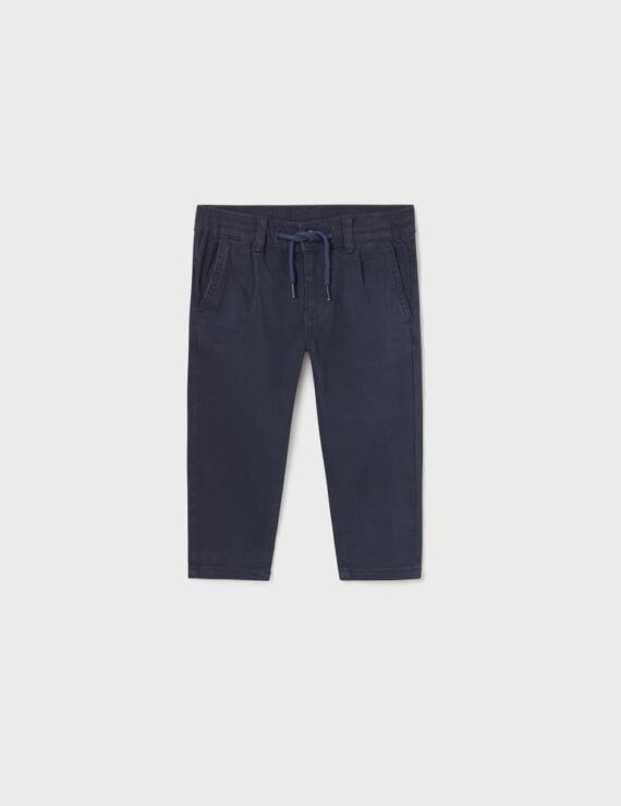 Sustainable cotton chino trousers baby